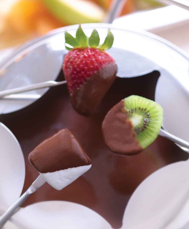 Homemade Chocolate Fondue