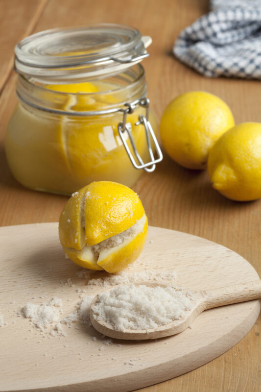 Homemade Preserved Lemons