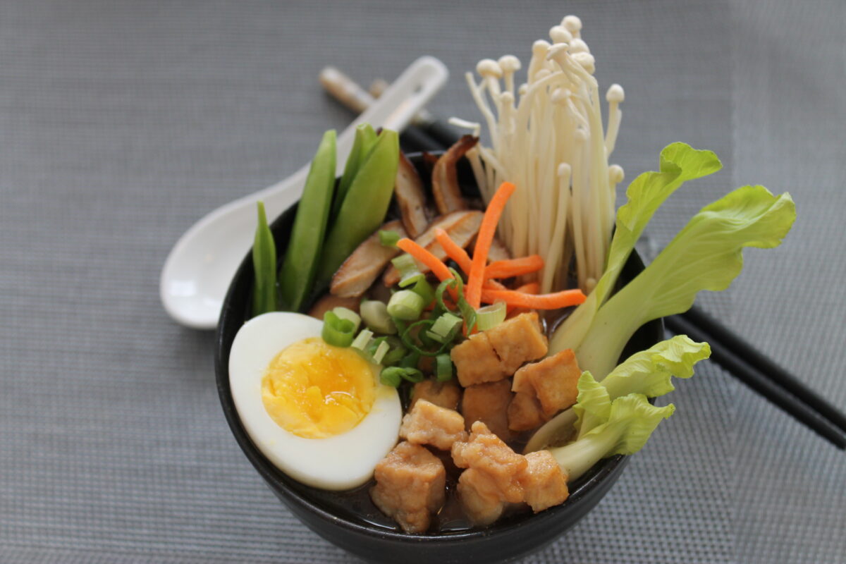 Homemade Ramen Noodle Soup