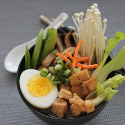 Homemade Ramen Noodle Soup
