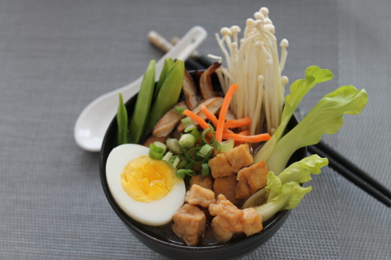 Homemade Ramen Noodle Soup