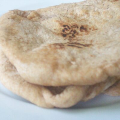 Homemade Whole Wheat Pita