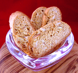 Honey Almond Biscotti