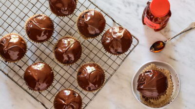 Chocolate Honey Cupcakes