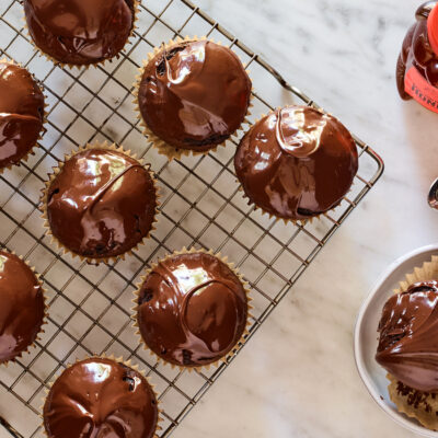 Chocolate Honey Cupcakes