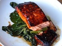 honey glazed salmon
