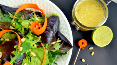 Honey Lime vinaigrette dressing