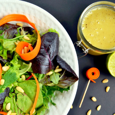 Honey Lime vinaigrette dressing