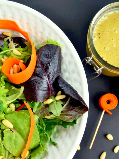Honey Lime vinaigrette dressing