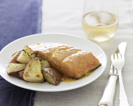 honey mustard salmon