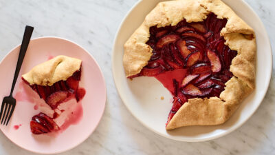 honey plum galette