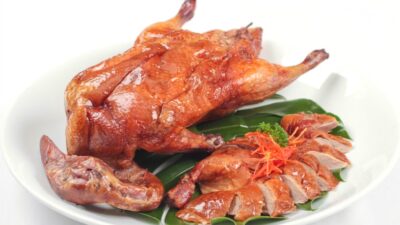 honey roasted duck