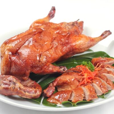 honey roasted duck