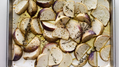 Honey Roasted Turnips