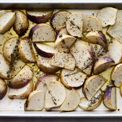 Honey Roasted Turnips