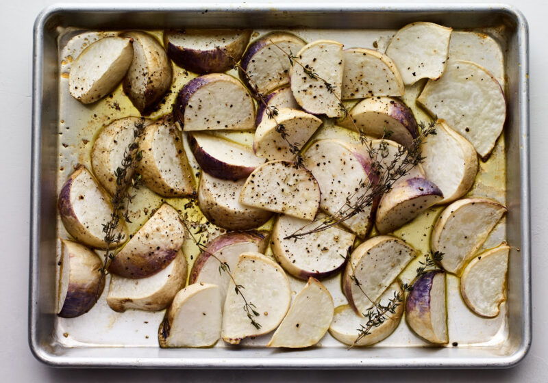 Honey Roasted Turnips