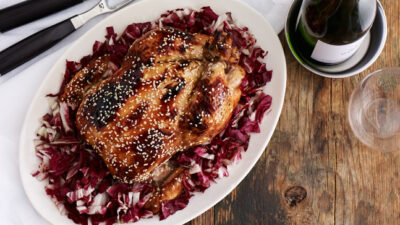 Honey-Sesame Glazed Chicken
