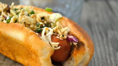 Hot Dog and Slaw Topper
