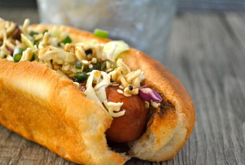 Hot Dog and Slaw Topper
