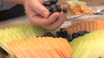 How To Cut and Plate Melon