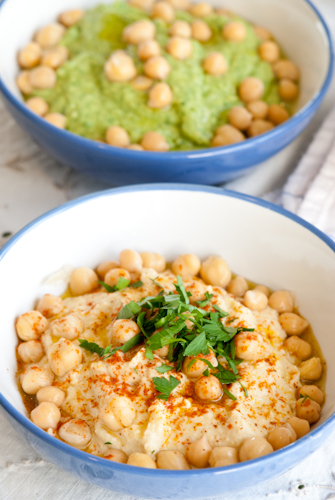 israeli style hummus