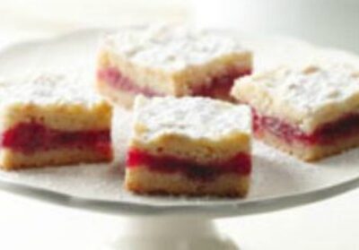 Hungarian Shortbread with Cranberry Jam