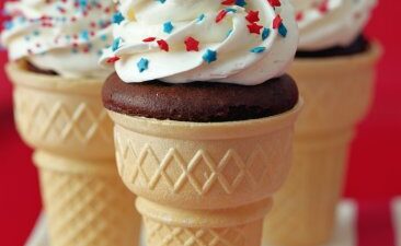 ice cream cone cupcakes