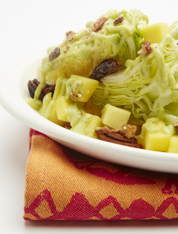 Iceberg spring salad
