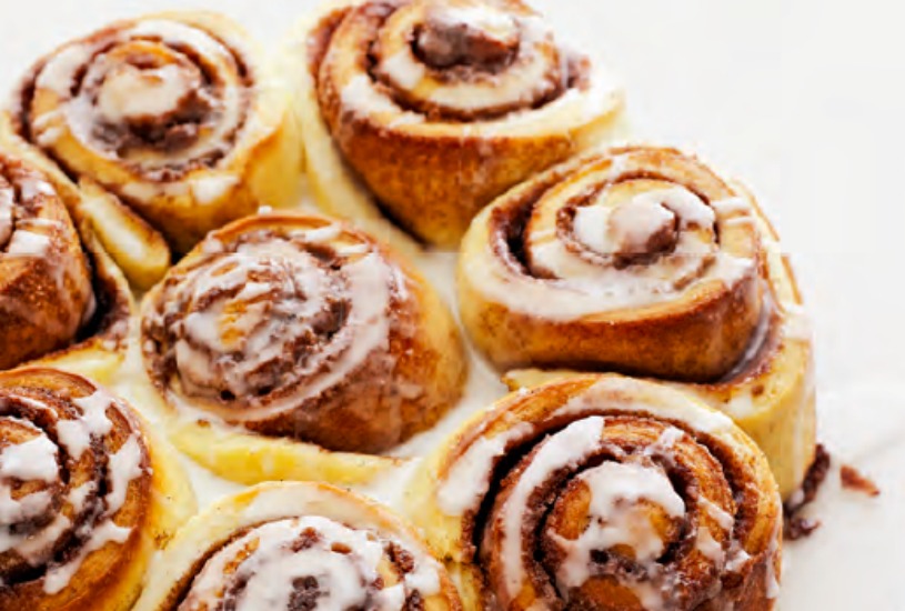 Iced Cinnamon Buns