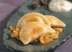 Idaho&reg; Potato and Goat Cheese Pierogies