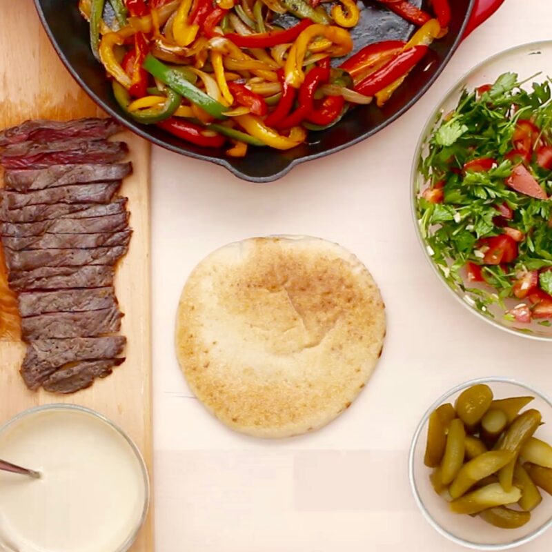 Fajita Pita Stuffing