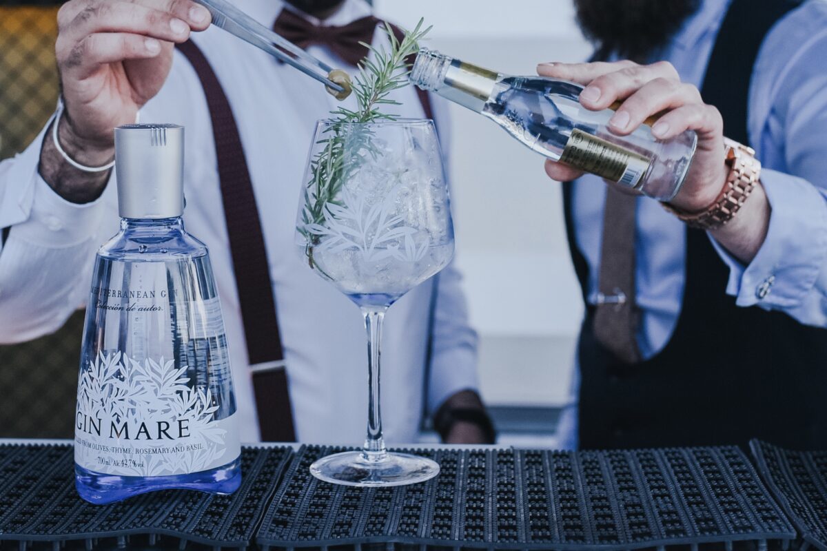 Gin Mare and Tonic with Rosemary