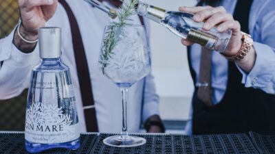 Gin Mare and Tonic with Rosemary