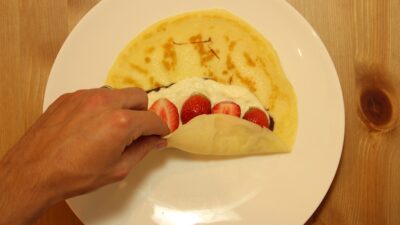 nutella blintzes
