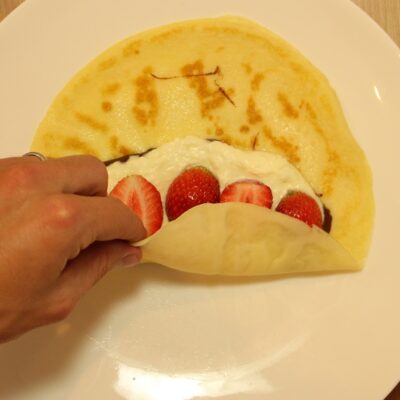 nutella blintzes