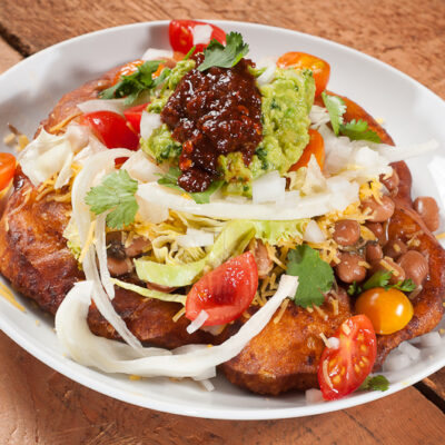 indian fry bread taco