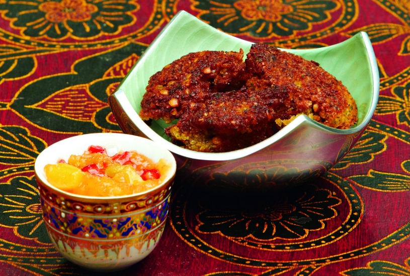 Indian Red Lentil Falafel