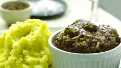 Wasabi Mashed Potatoes
