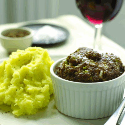 Wasabi Mashed Potatoes