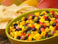 Ingrid Hoffmann&rsquo;s Cinco de Mango Black Bean Salsa