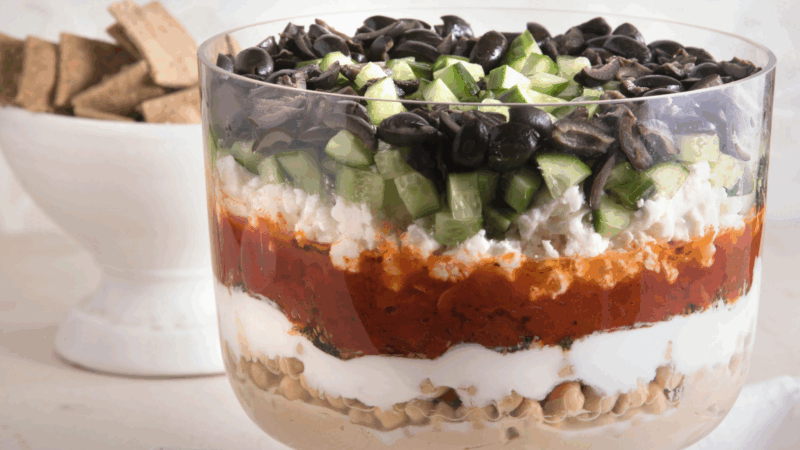 israeli 7 layer dip
