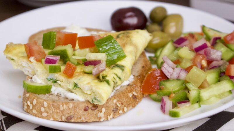 israeli breakfast omelet