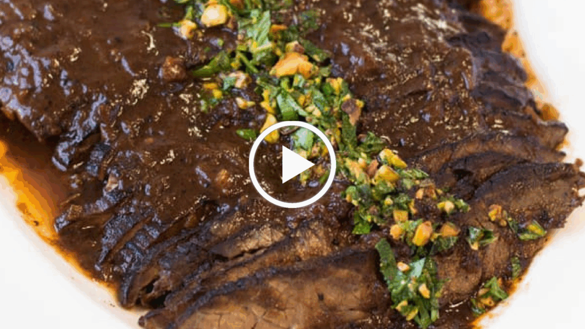 Israeli Inspired Brisket Video