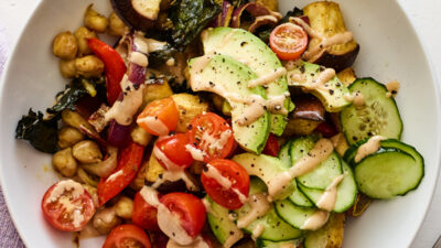 Israeli vegan power bowl