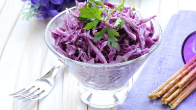 Red Cabbage Israeli Slaw