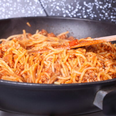 Italian sausage and pumpkin pasta