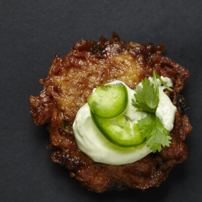 jalapeno avocado latke