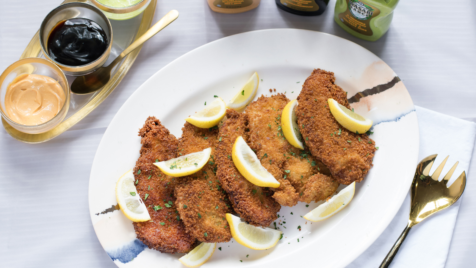 asian chicken schnitzel