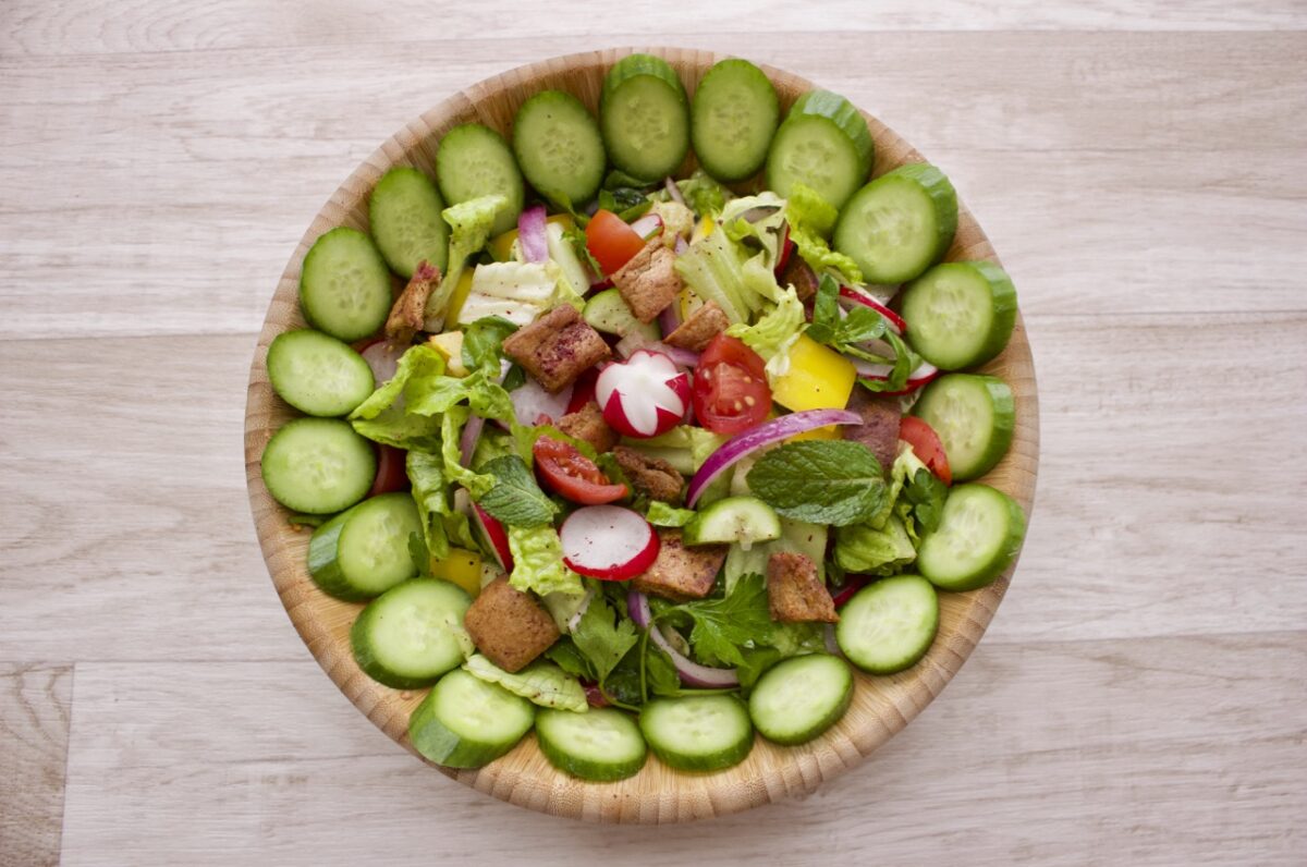 Now THAT is a fancy salad.