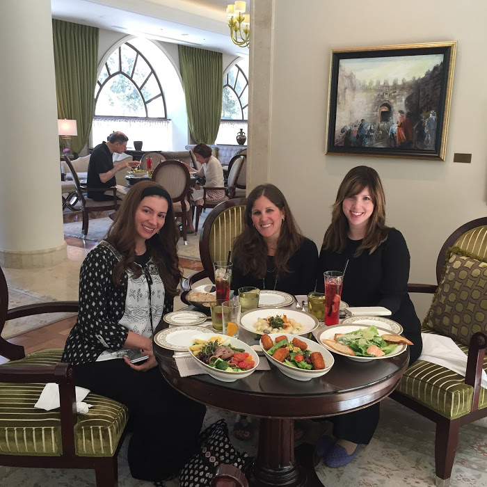 jamie tamar and deb at the waldorf.JPG